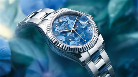 blue rolex new